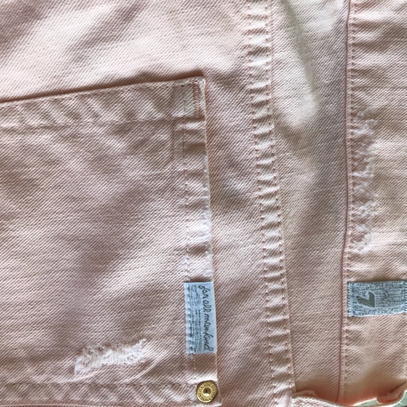 7 For All Mankind/ Pink Denim - Picture 2 of 7